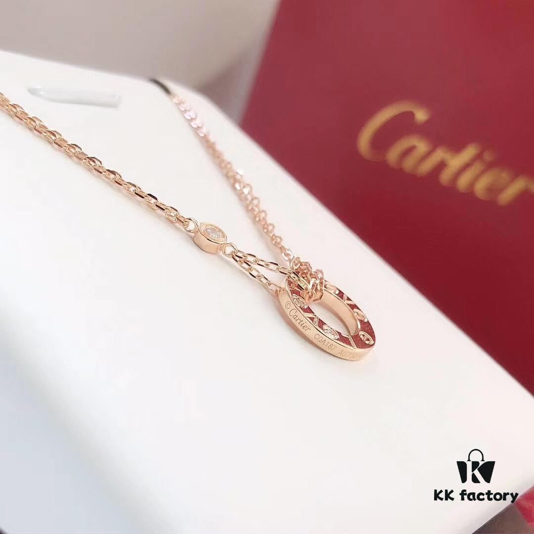 692fd1ad99f2d84055c8a034 Cartier Love Collection New Diamond-Paved Double-Sided Necklace