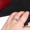 692fd1b299f2d84055c8a041 Hot Sale Celebrity Fashion Icon Same Style Cartier Etincelle De Series Cross Diamond Ring German Imported 925 Sterling Silver Micro-Pave High-Carbon Diamonds 1:1 Craftsmanship Original Logo Extremely Eye-Catching Super Bling