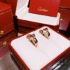 692fd1b899f2d84055c8a04b Seiko Version 👼 Cartier Panther Head Earrings 🎈 Latest Hot-Selling Cartier Leopard Green Emerald Studs