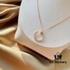 692fd1c099f2d84055c8a064 Cartier Juste un Clou Nail Necklace in 925 Silver with Heavy Plating of 18K Rose Gold