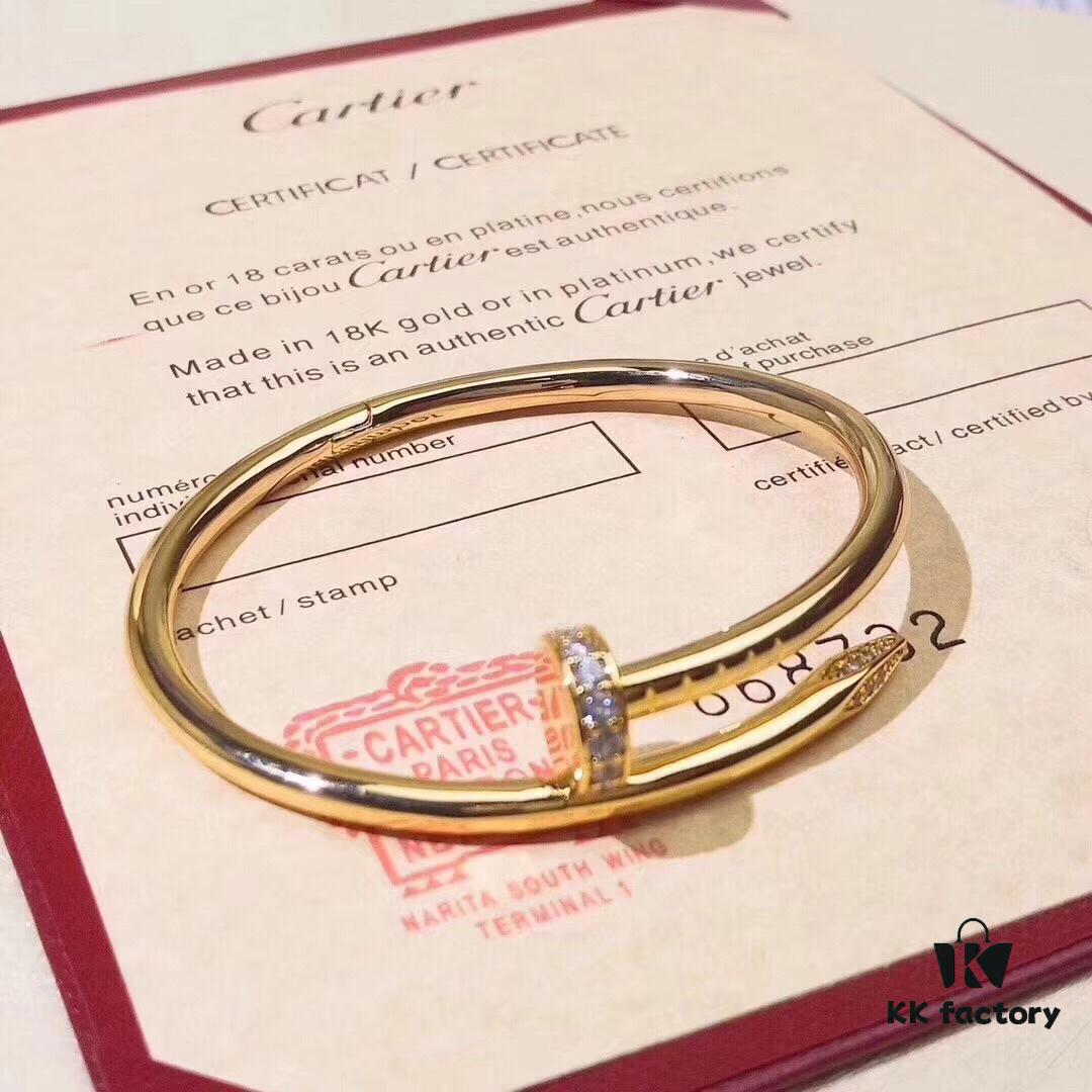 692fd1c399f2d84055c8a06a Cartier Cartier Nails Bracelet, Simple and Individual, Without Excessive Decoration, With the Iconic Nail Design That Expresses Confidence and Independent Spirit, Highlighting Personal Uniqueness! Distinctive Lines Combine Modernity and Bold Creativity! The Rose Gold Color Is Very Versatile and Can Be Paired with Other Bracelets or Bangles for a Stylish and Capable Look!