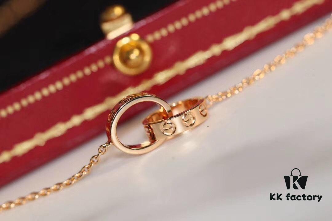 692fd1c699f2d84055c8a072 Cartier Love Series Dual-Tone Necklace, Custom Italian Chain, High-Density Craftsmanship