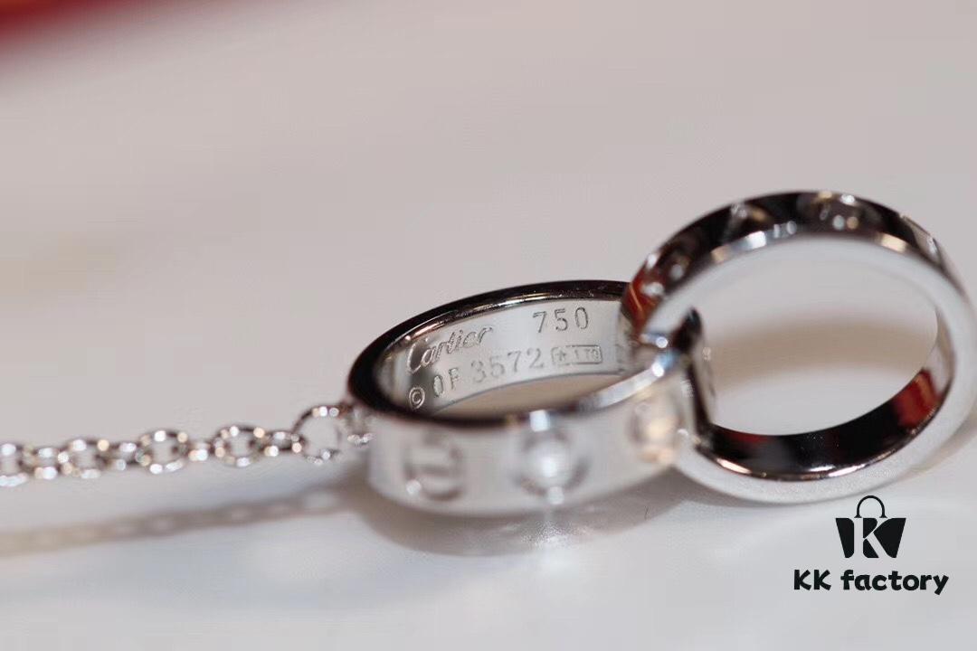 692fd1c799f2d84055c8a075 Cartier Love Series Dual-Tone Necklace, Custom Italian Chain, High-Density Craftsmanship