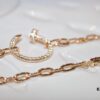 692fd1d799f2d84055c8a0a0 Latest Muse Jiang Shuying Same Style Cartier New Curb Chain Necklace Hollow Link Chain Original Proportion Major Celebrities' Same Style Precision Craftsmanship German Imported S925 Sterling Silver Plated 14K Gold Rose Gold Platinum Double-Sided Wear