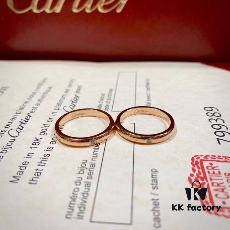 692fd1d999f2d84055c8a0ab Cartier Solitaire 1895 Eternal Collection Couple Rings (Proxy Purchase Level, Distinct Version, Free to Compare) – Currently Sold at Official Counters, 'A Promise of Happiness, Redeemed for a Lifetime'