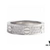 692fd1dc99f2d84055c8a0b4 Cartier Screw Ring Pair, Full Diamond Set, CMC Craftsmanship, Simple and Stylish, Timeless Classic Design