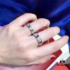 692fd1e099f2d84055c8a0bf Cartier Screw Ring Pair, Full Diamond Set, CMC Craftsmanship, Simple and Stylish, Timeless Classic Design