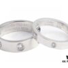692fd1e099f2d84055c8a0c0 Cartier Screw Ring with Three Diamonds, CMC Craftsmanship, Simple and Stylish, Timeless Classic Design