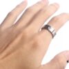 692fd1e299f2d84055c8a0c3 Cartier Screw Ring with Three Diamonds, CMC Craftsmanship, Simple and Stylish, Timeless Classic Design