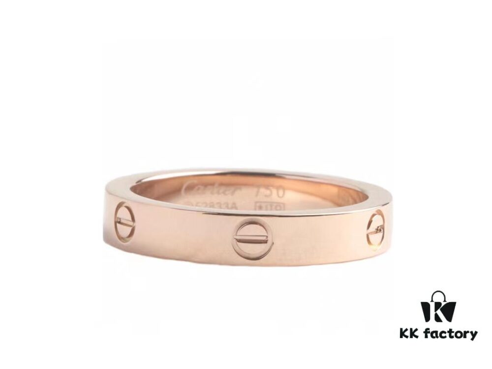 692fd1e999f2d84055c8a0d5 Cartier Screw Ring Pair Without Diamonds, CMC Craftsmanship, Simple and Stylish, Timeless Classic Design