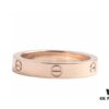 Cartier Screw Ring Pair Without Diamonds, CMC Craftsmanship, Simple and Stylish, Timeless Classic Design