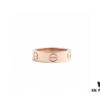 Cartier Screw Ring Pair Without Diamonds, CMC Craftsmanship, Simple and Stylish, Timeless Classic Design
