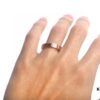 Cartier Screw Ring Pair Without Diamonds, CMC Craftsmanship, Simple and Stylish, Timeless Classic Design