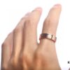 Cartier Screw Ring Pair Without Diamonds, CMC Craftsmanship, Simple and Stylish, Timeless Classic Design