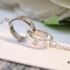 692fd1ed99f2d84055c8a0e2 Classic Bestseller CARTIER Love Series Double Ring Necklace CNC Precision Crafted Plated Gold Tone