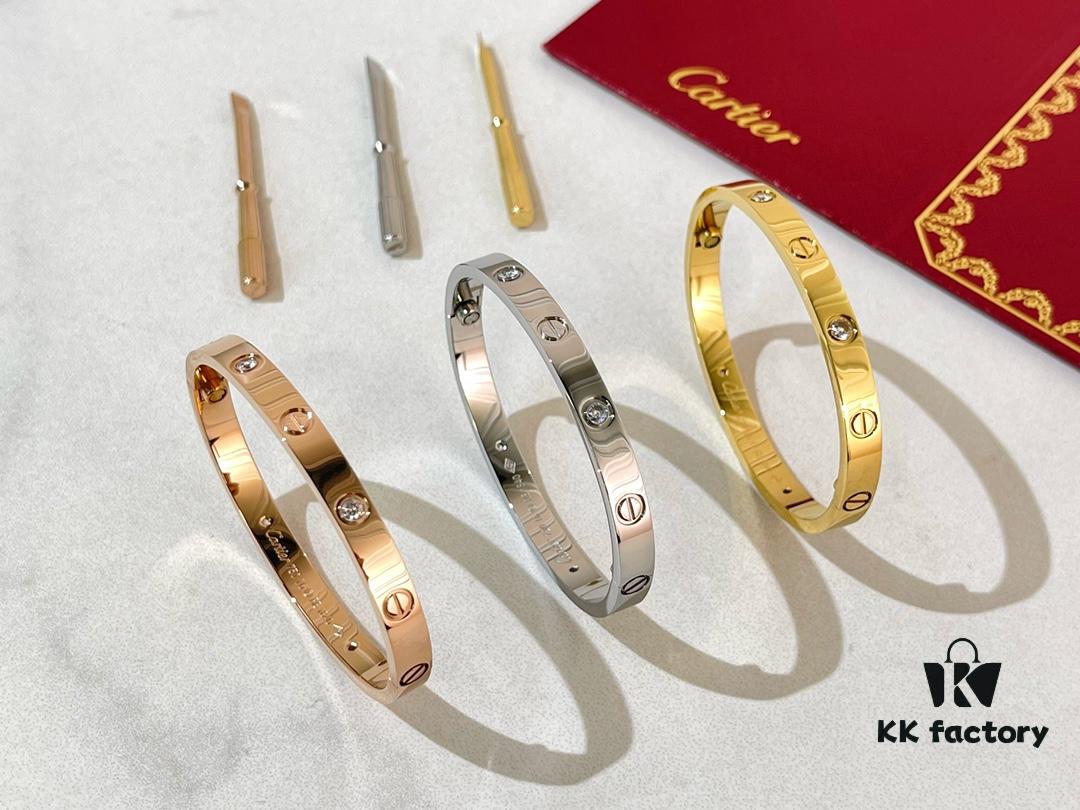 692fd20999f2d84055c8a129 Cartier Classic Love Series Bracelet, Customizable with Laser Engraving