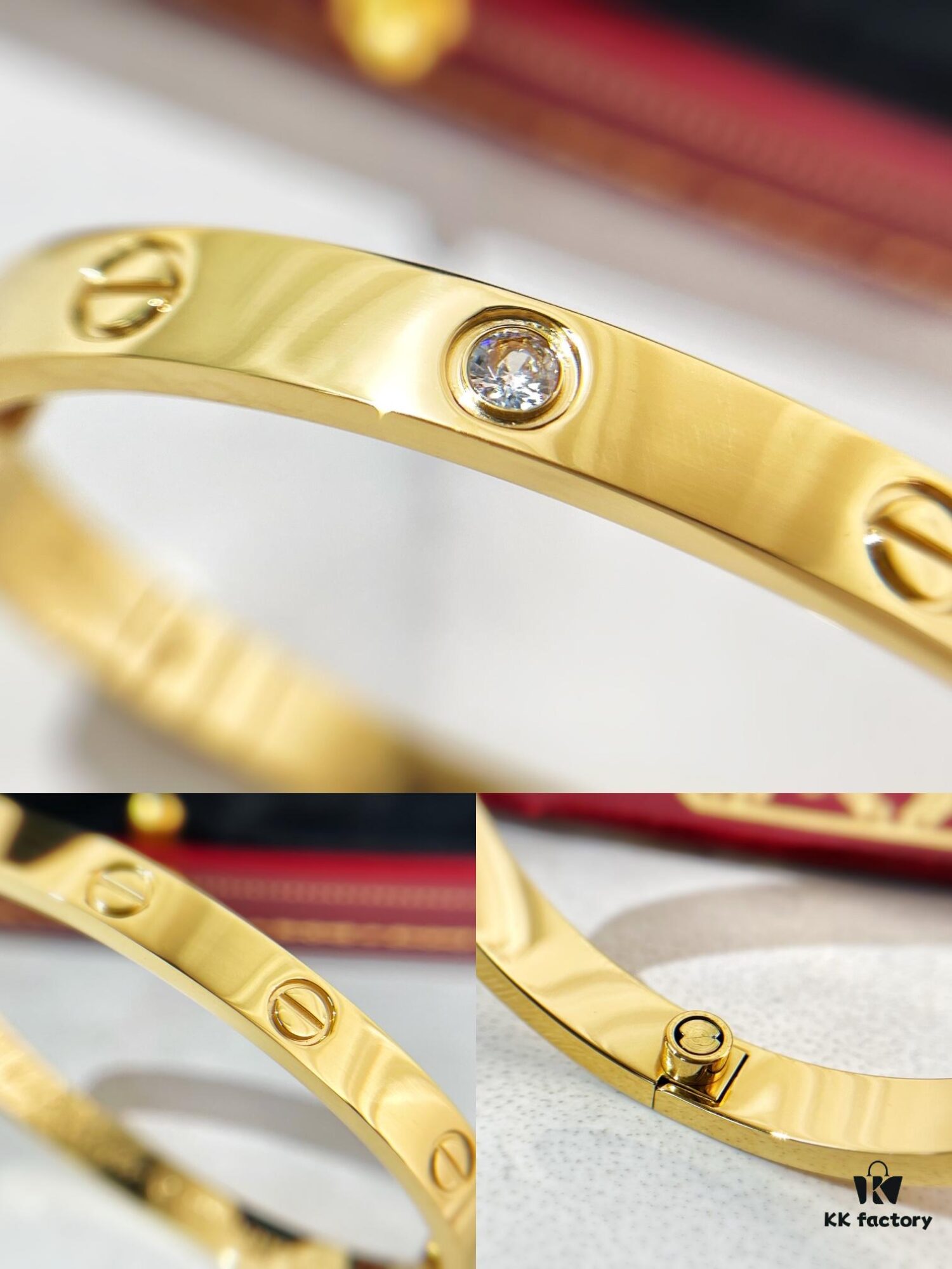 692fd20d99f2d84055c8a131 Cartier Classic Love Series Bracelet, Customizable with Laser Engraving