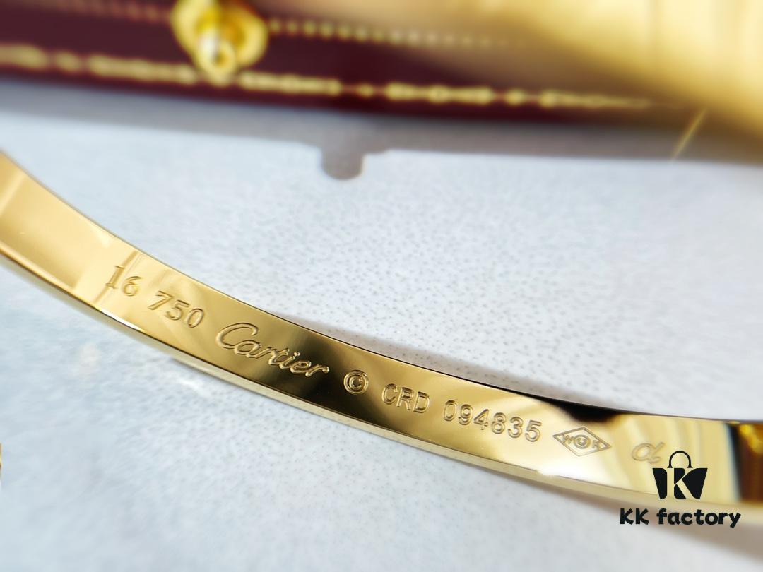 692fd20d99f2d84055c8a132 Cartier Classic Love Series Bracelet, Customizable with Laser Engraving