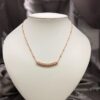 692fd23299f2d84055c8a179 Cartier Necklace with Neutral and Bold Design, Featuring Rotatable Rivets and V-Gold Plating