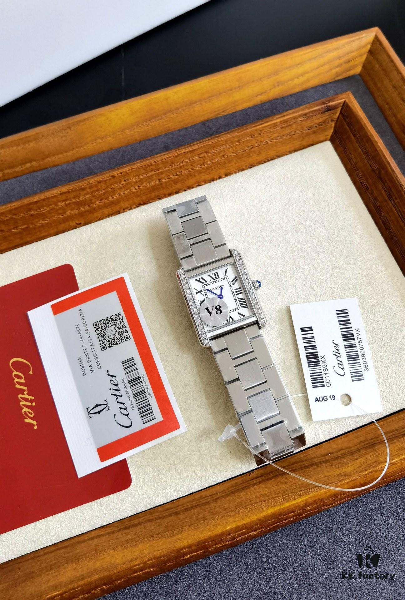 692fd25299f2d84055c8a1b7 Cartier Tank Solo V8 Tank Series Watch