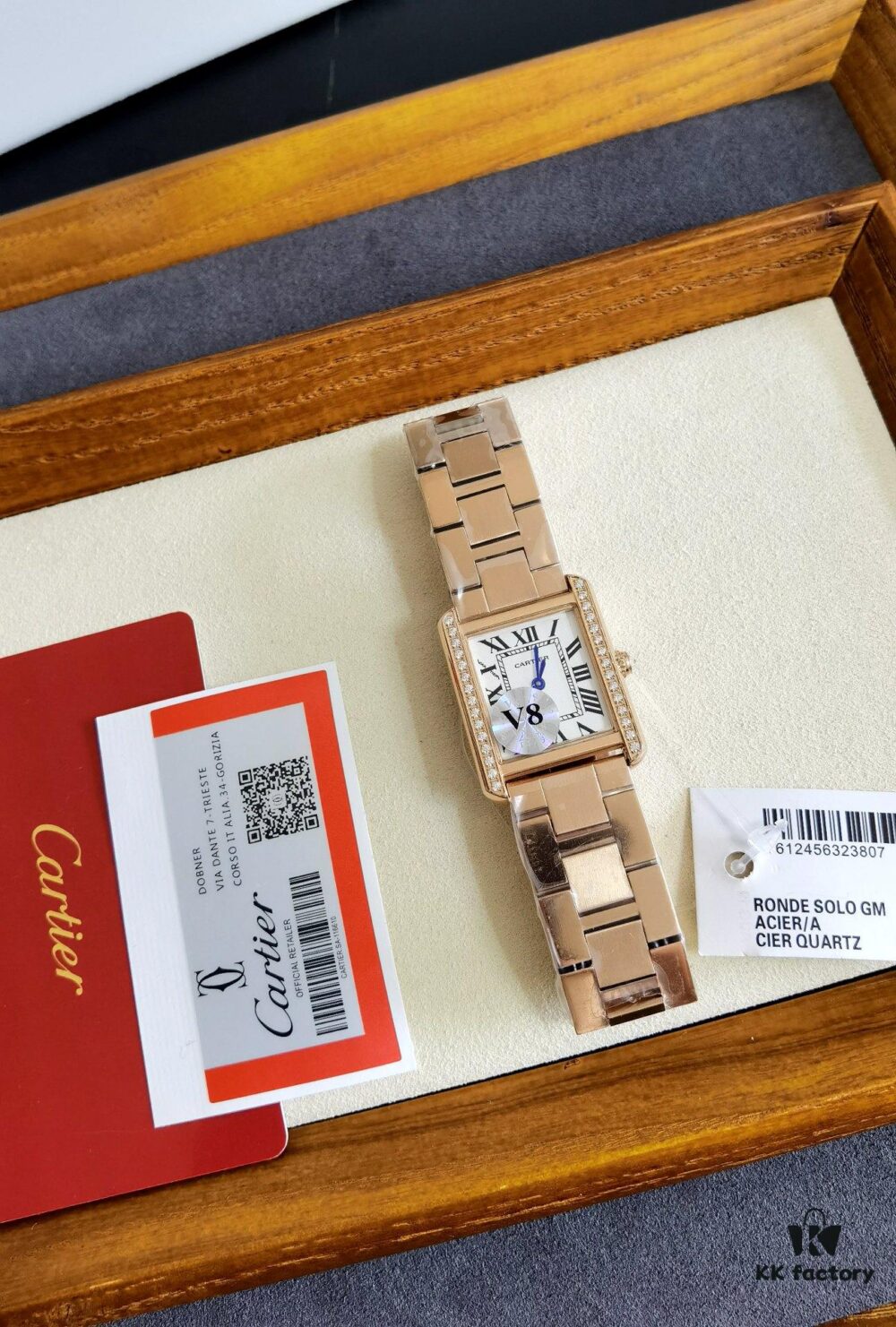 692fd25699f2d84055c8a1bd Cartier Tank Solo V8 Tank Series Watch