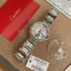 692fd25799f2d84055c8a1be Cartier Classic Blue Balloon, Manta Ray Glass with Domed Curved Case, Guilloché Dial, Sword-Shaped Hands, Imported Ceramic Strap Paired with 316 Stainless Steel, 33mm Size