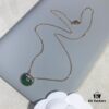692fd27599f2d84055c8a1fc Carter Amulette Pendant Necklace - Malachite (Good Luck Charm)