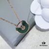 692fd27699f2d84055c8a1fe Carter Amulette Pendant Necklace - Malachite (Good Luck Charm)