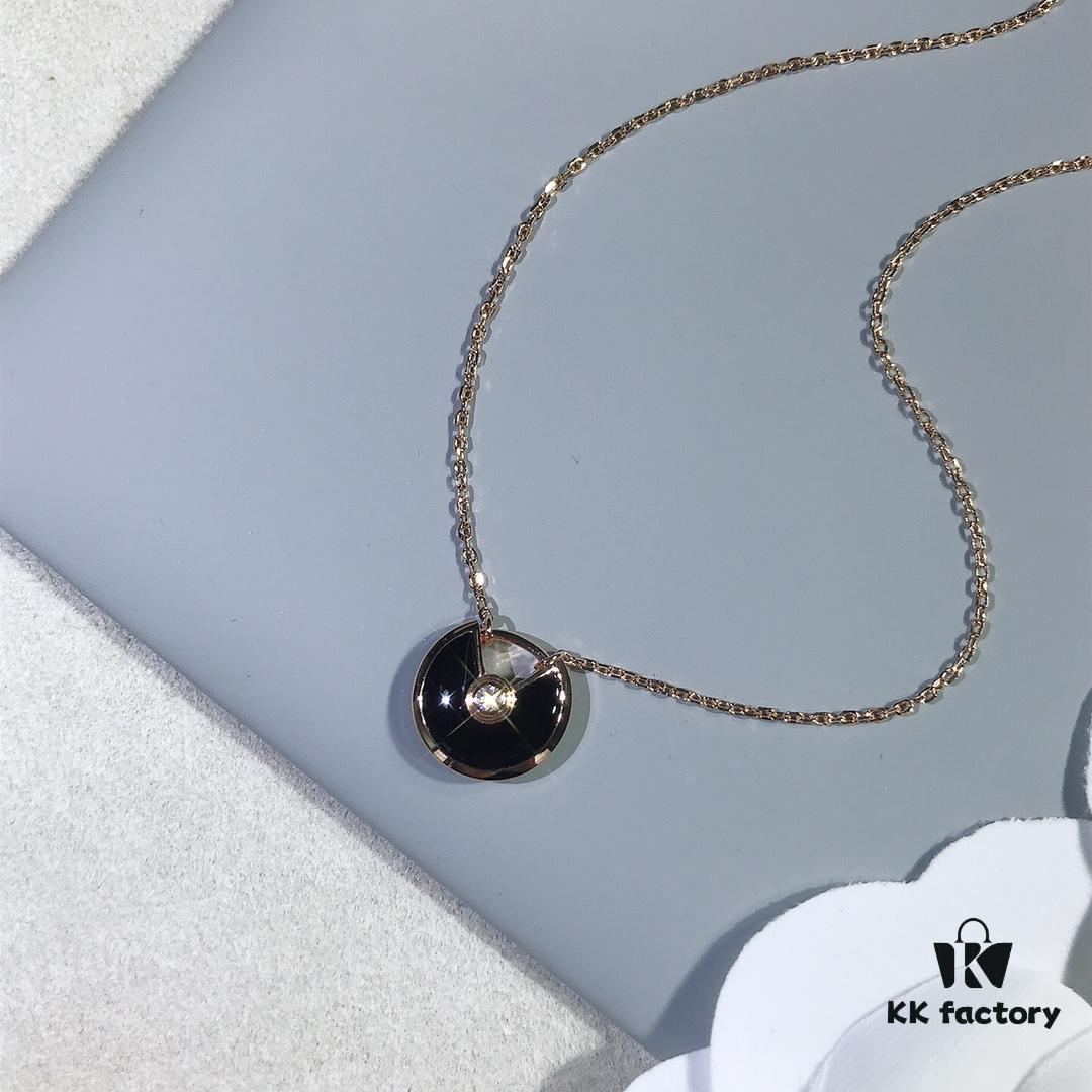 692fd28d99f2d84055c8a227 Carter Amulet Necklace - Black Onyx (Strength Talisman)