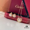 692fd28f99f2d84055c8a22b Cartier Trinity Three-Color Single Diamond Necklace and Stud Earrings, High-End Custom Jewelry with Precision Multi-Color Plating, Premium S925 Sterling Silver, Hypoallergenic and Fade-Resistant, Elegant Minimalist Design
