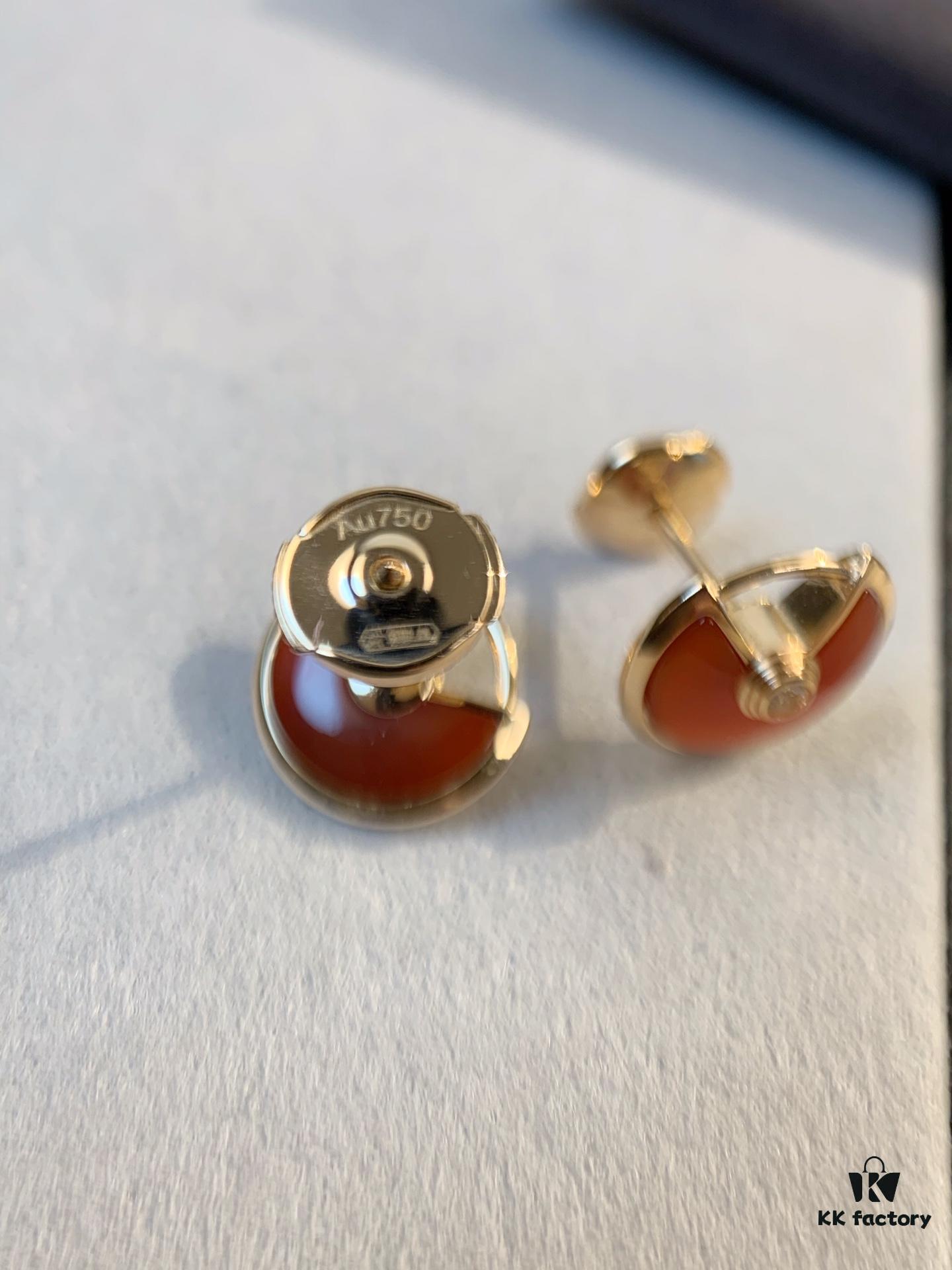 692fd29799f2d84055c8a239 Cartier Amulette de Cartier Stud Earrings