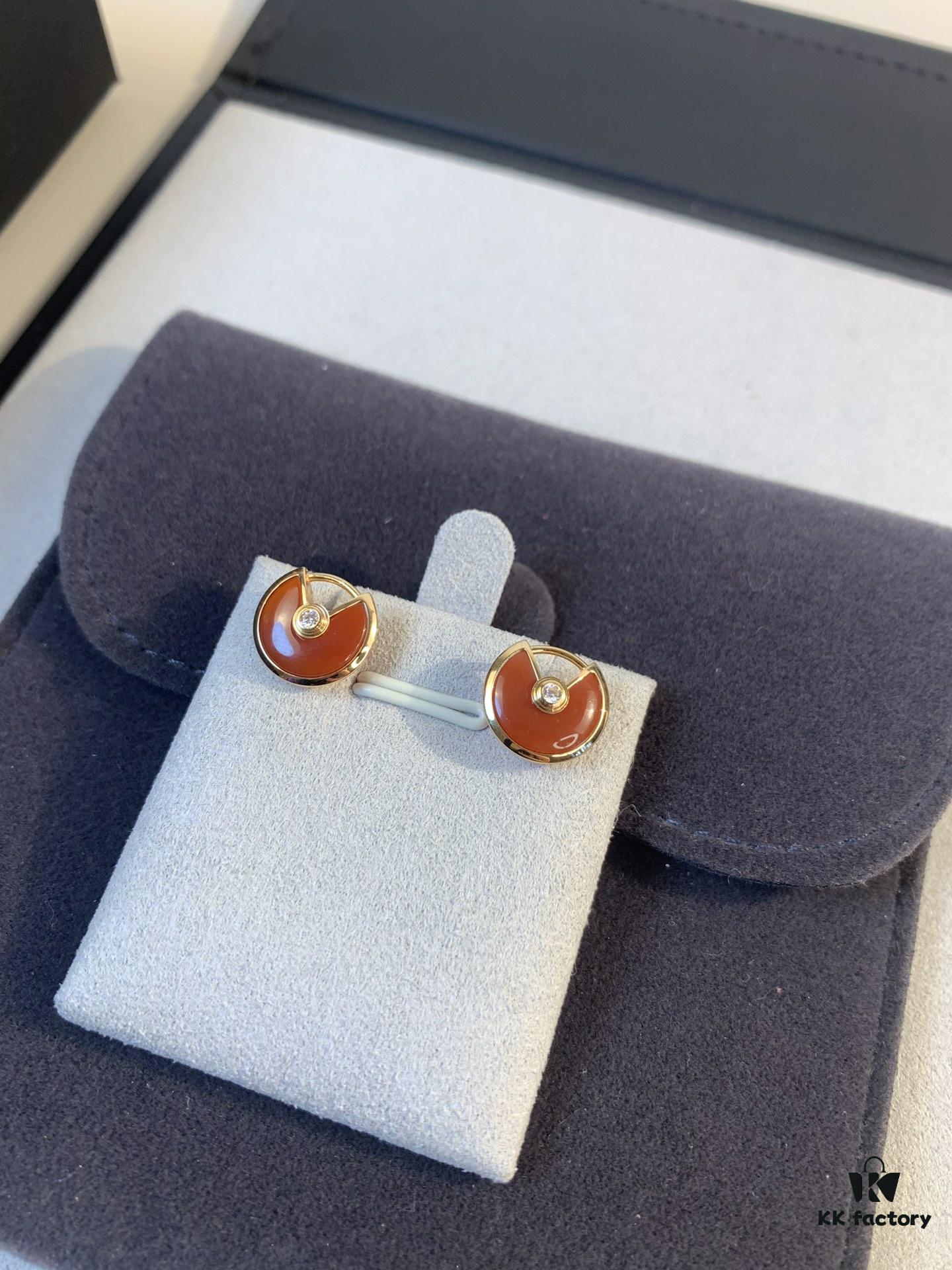 692fd29799f2d84055c8a23a Cartier Amulette de Cartier Stud Earrings