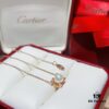 Exquisite and Substantial Cartier-style Pearl Horn Necklace, Sterling Silver Material [Gold-plated Craftsmanship]