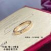 692fd2cd99f2d84055c8a29a V Gold Material Cartier New Version Diamond Ring 💍 Most Popular Ring 💍💋💄 Eternal Classic, Highly Sought-After in Recent Years, High-End, High-Carbon Micro-Paved Diamond Setting, Same Craftsmanship, Different Price, Genuine Gold Feel