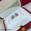 692fd2dc99f2d84055c8a2b3 V Gold Plated Mimi Gold, CNC 11595170 Cartier 60-point Center Diamond Horn Stud Earrings, High-End Precision Edition