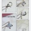 692fd2e099f2d84055c8a2ba V Gold Plated Mimi Gold, CNC Cartier 60-Point Center Diamond Horn Necklace, High-Precision Craftsmanship Edition – Premium Carbon Diamond Earrings
