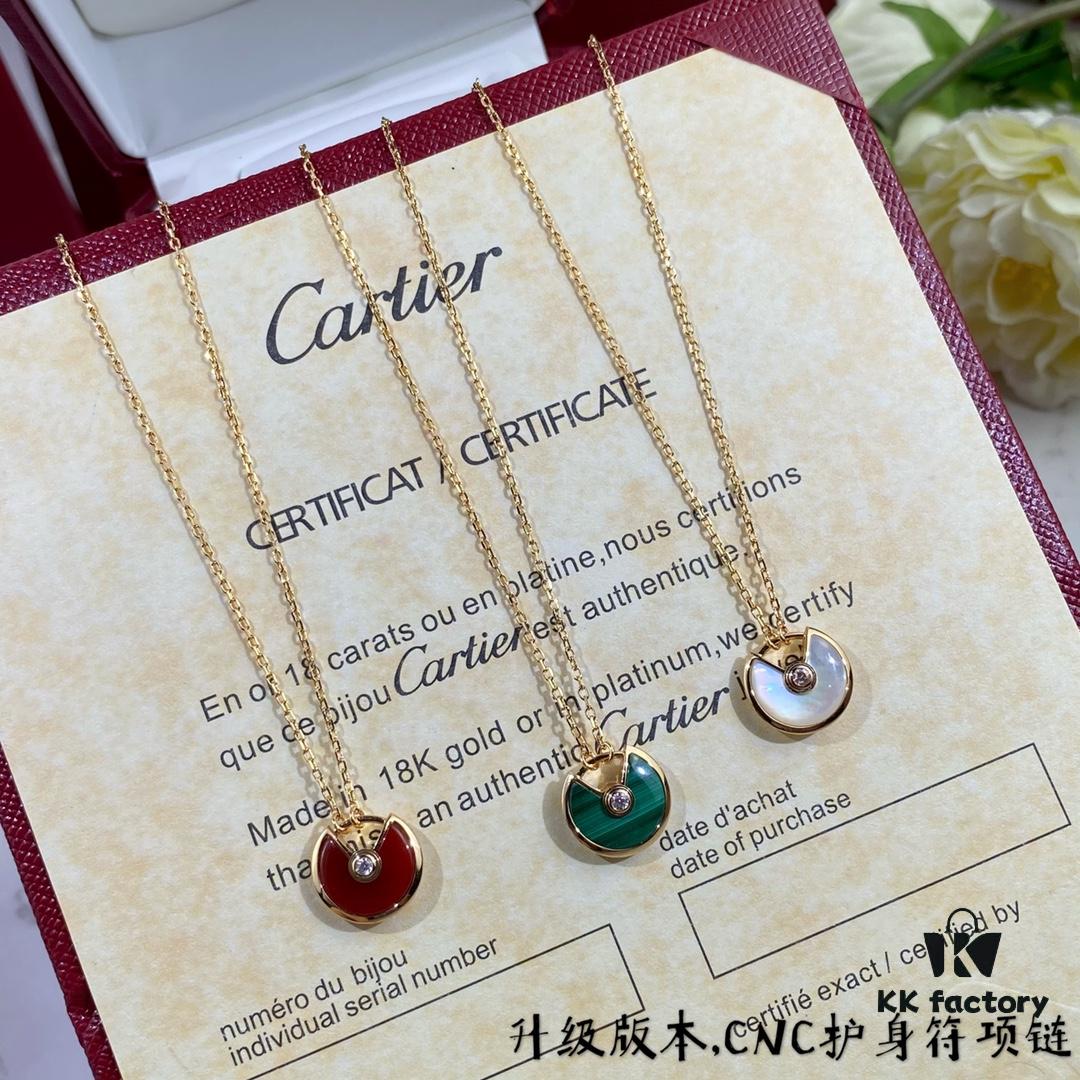 692fd2e899f2d84055c8a2c9 V Gold Plated Mimi Gold, Newly Upgraded CNC Version! Cartier Amulette Necklace, Amulette de Cartier Jewelry – The Most Popular Customized Real Gold Design! Conveying Deep Emotions Through Various Guardian Stones, It Resembles A Protective Talisman Or A Lock Of Promises, Whispering Inner Desires And Secret Words! Stunningly Beautiful, Unbelievably Gorgeous! Exquisite Craftsmanship With Authentic Gold Texture. Latest Thick Gold Electroplating Technology For Superior Color Retention. The Highest Quality Version Online – Compare And See The Difference! Challenge Accepted!
