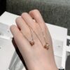 692fd2ec99f2d84055c8a2d1 Cartier Love Pearl Necklace and Stud Earrings, Chanel Coco Crush Mini Narrow Ring, BV Snake Bone Mother-of-Pearl Diamond Ring