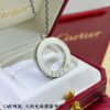 692fd2f499f2d84055c8a2de High-End CNC Version Cartier Classic LOVE Smooth Double Round Pendant Necklace 💎 Real Photos, German Imported S925 Sterling Silver, Full Diamond-Paved, Original Design Replication, Luxury High-Quality Custom Jewelry