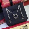 692fd2f799f2d84055c8a2e3 Cartier Classic Love Round Pendant Necklace, High-End Custom Reproduction, German Imported S925 Sterling Silver, Full Diamond Inlay, Original Logo and Engraving, Perfect Craftsmanship
