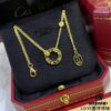 692fd2f899f2d84055c8a2e5 Cartier Classic Love Round Pendant Necklace, High-End Custom Reproduction, German Imported S925 Sterling Silver, Full Diamond Inlay, Original Logo and Engraving, Perfect Craftsmanship