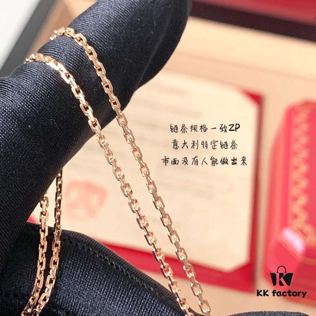 692fd30b99f2d84055c8a2ff C@rtier Love Series Necklace – Perfect Two-Tone Design