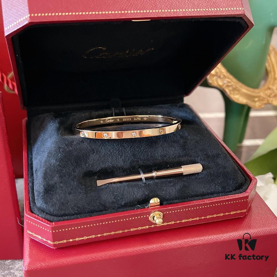 Screw Ten-Diamond Mini Bracelet