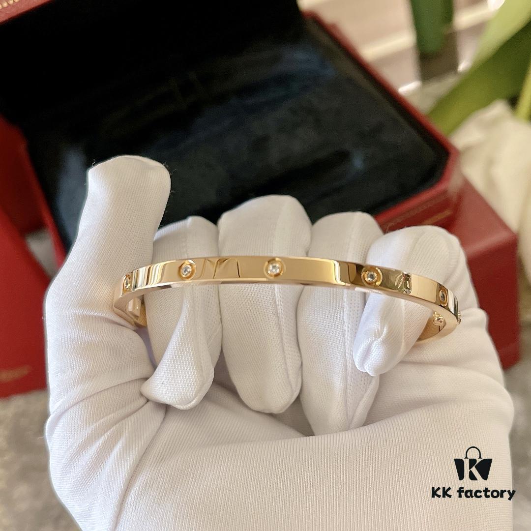 Screw Ten-Diamond Mini Bracelet