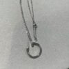 Cartier Platinum Nail Necklace