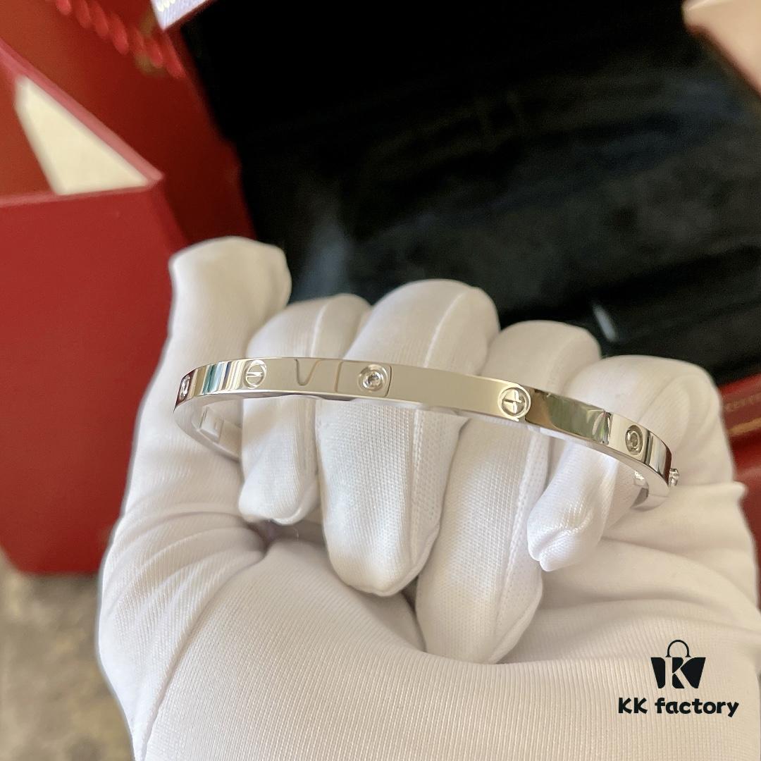Screw Six-Diamond Mini Bracelet