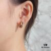 692fd35a99f2d84055c8a374 Color-Split Plating Cartier Trinity Triple Ring Diamond-Free Earrings, Another Classic Piece Perfectly Embodies Symmetrical Elegance and Grace, Highly Comfortable to Wear and Resistant to Snagging