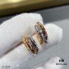 692fd35c99f2d84055c8a376 Color-Split Plating Cartier Trinity Triple Ring Diamond-Free Earrings, Another Classic Piece Perfectly Embodies Symmetrical Elegance and Grace, Highly Comfortable to Wear and Resistant to Snagging
