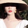 Wearing it in summer brings a naturally soft and refreshing vibe, perfectly complementing the skin tone — truly a divine everyday accessory!