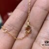 Another set of real shots for the chain. The entire chain is substantial in weight! Features a small clasp for adjustable length, making it eye-catching yet traditional to wear, with a unique design that stands out.